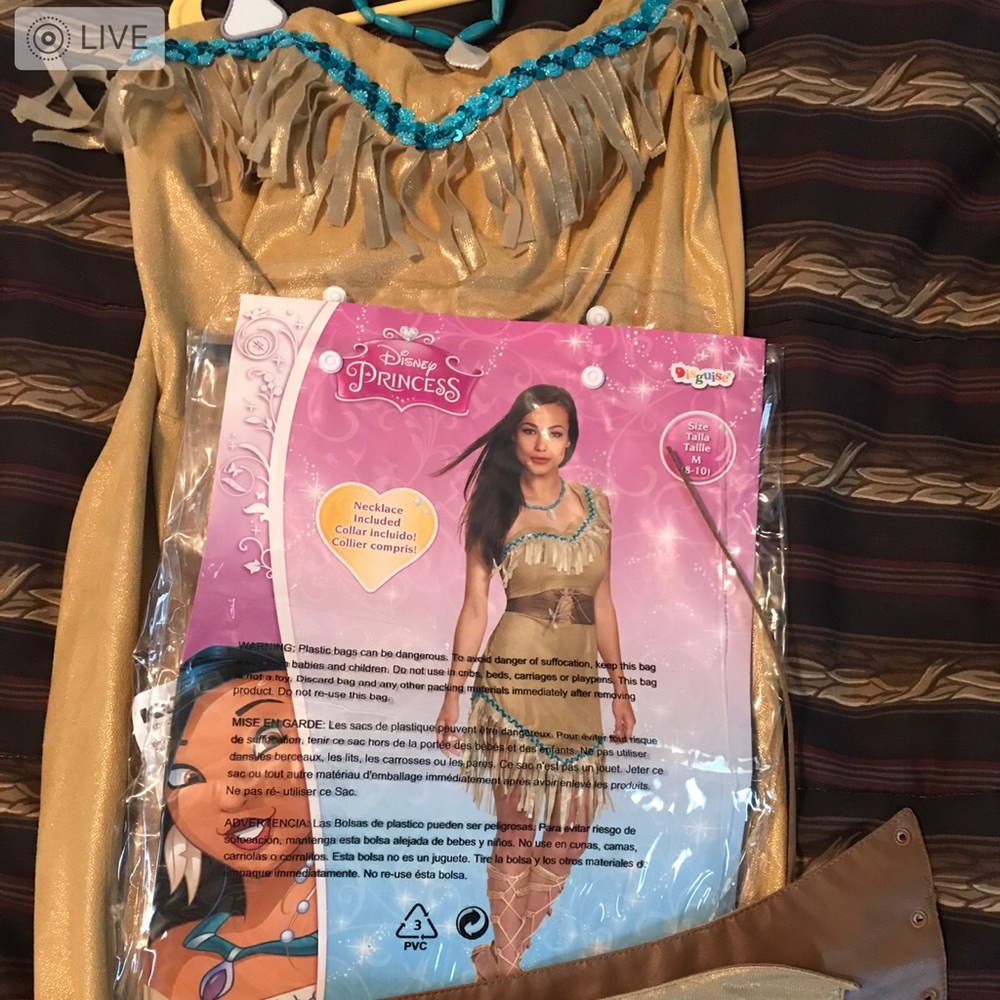 Women’s Pocahontas costume
